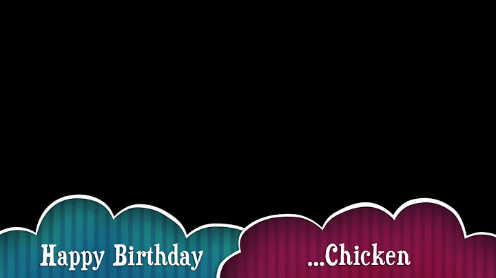 "Birthday Chicken" by Karen Florek/Sweet Puppetry