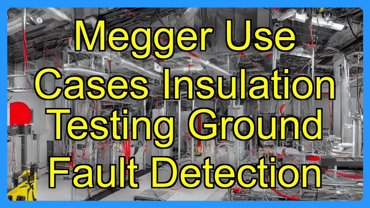Megger Use Cases Insulation Testing Ground Fault Detection