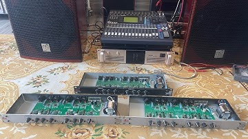 Crossover cốt cơ bãi dbx 223 223xs hàng china xuất Mỹ điện 120vac