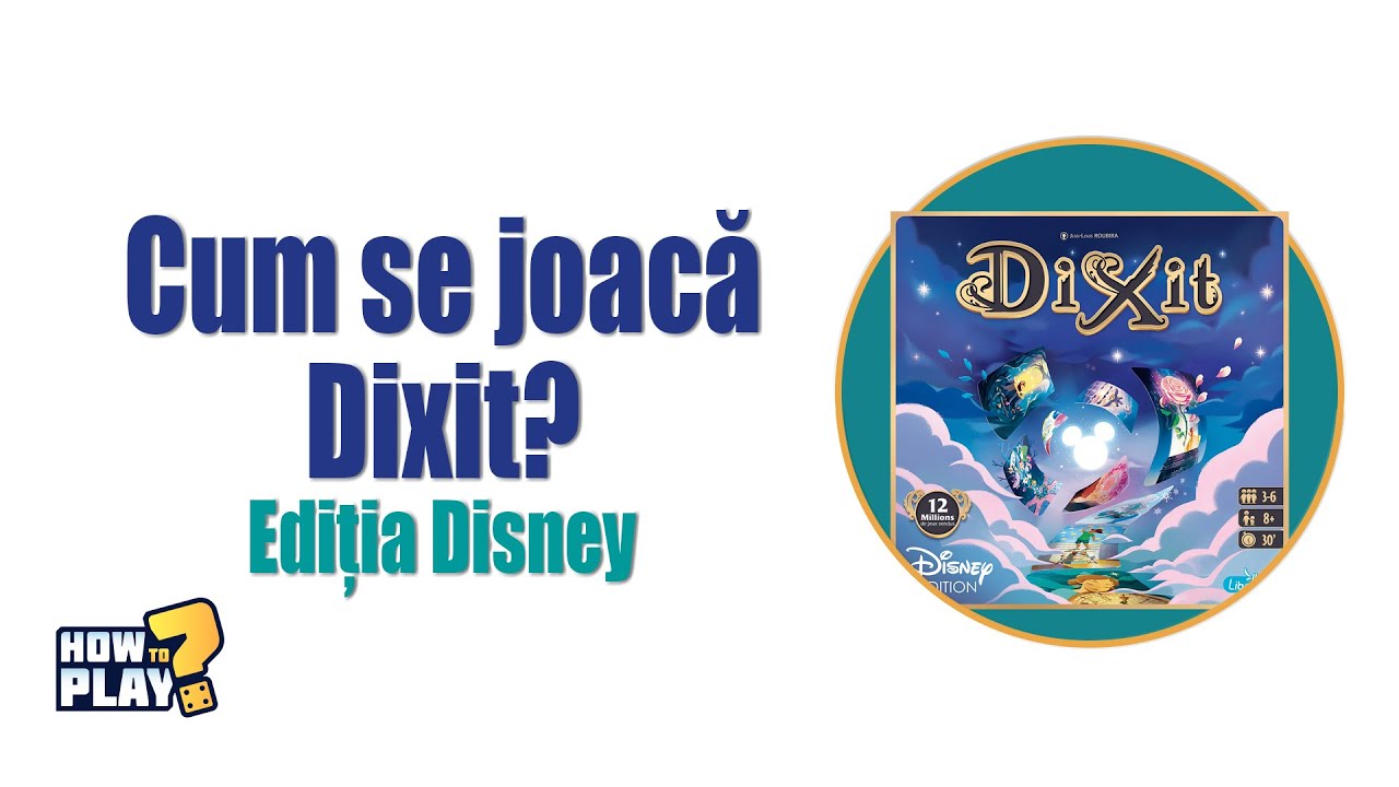 Cum se joaca Dixit? Tutorial & Reguli pe scurt [#133] Editia Disney
