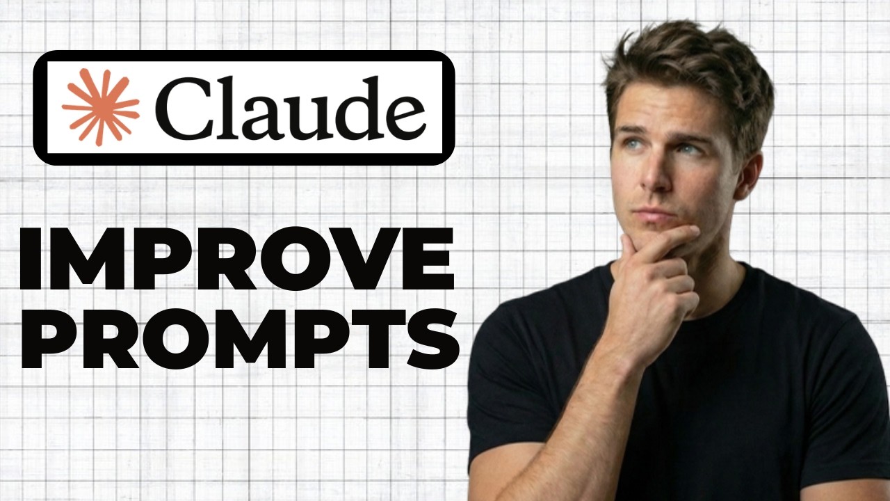 How To Improve Prompts In Claude AI (Full Guide) - YouTube