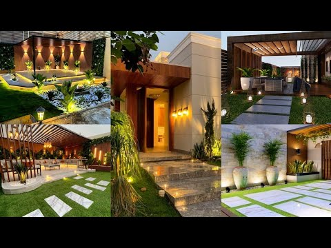 Modern Garden Landscaping Ideas 2023 | Modern Front yard/Backyard Landscaping Design Ideas