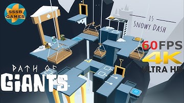 Path of Giants: Level 15 SNOWY DASH , iOS/Android Walkthrough