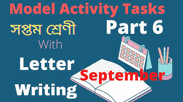 Model Activity Tasks English Class 7 Part 6