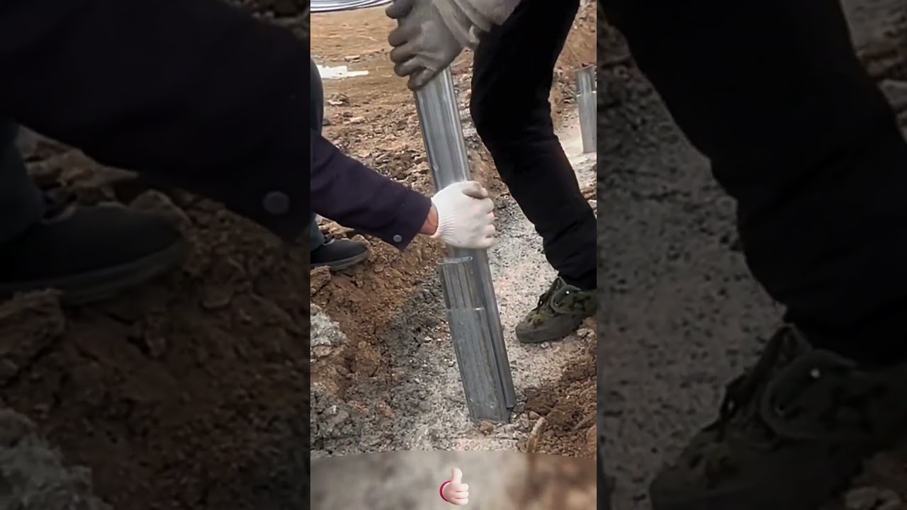 Steel frame greenhouse installation process