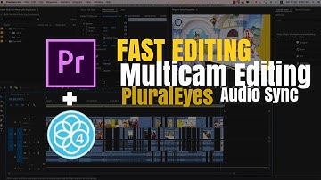 Multicam Audio Sync with Adobe Premiere for Video Editing Workflow weddings - PluralEyes 4