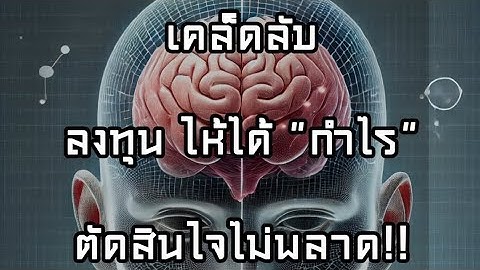 สมาธิ เพิ่งพลังการตัดสินใจ ให้เฉียบคม #สมอง #สมาธิ #nlp #งานวิจัย #ความสุข #นิคกี้นักเดินทางภายใน