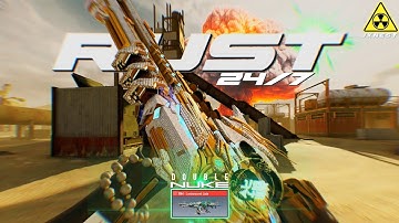 𝗥𝗨𝗦𝗧.𝟮𝟰/𝟳 Double nuke in 10v10 dominance, over 90 kills with the xm4 mythical. Euphoric match