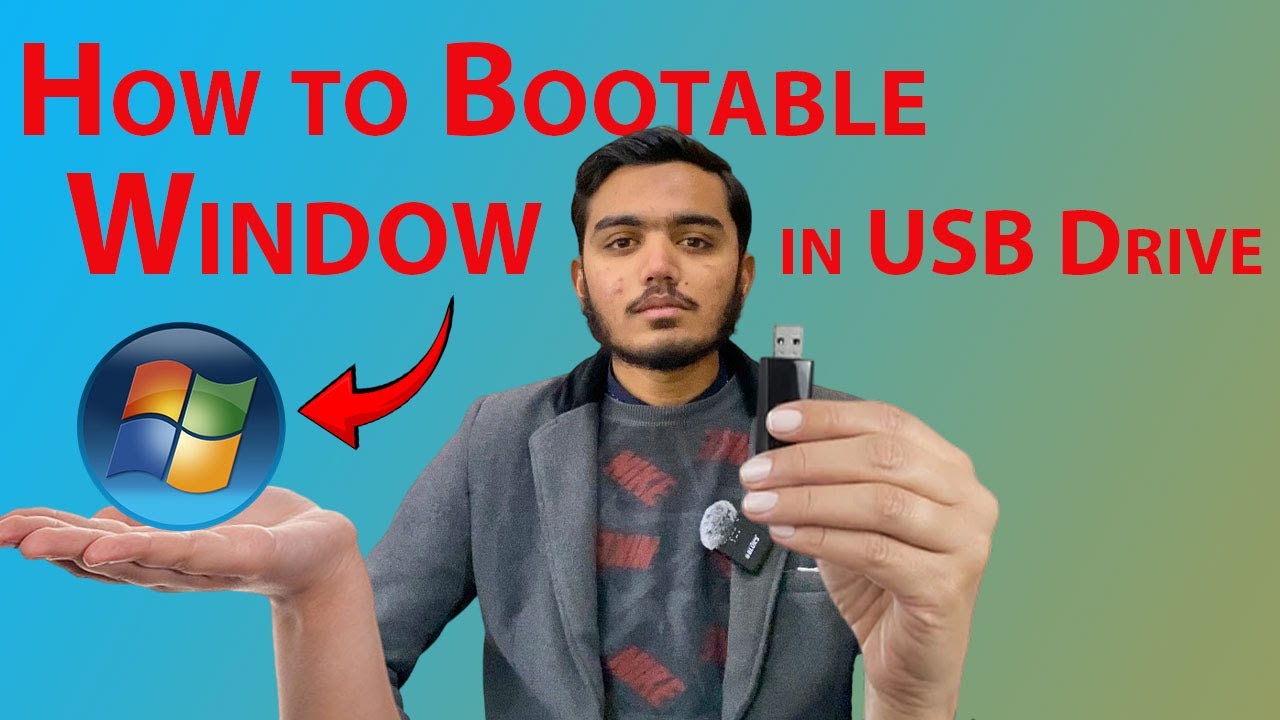 How to Create Bootable Windows in USB Drive | By Hamza Technology Gyan 