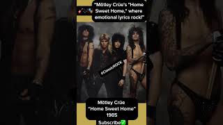 #Shorts #MötleyCrüe #HomeSweetHome #TommyLee #VinceNeil #80sRock #TheatreOfPain