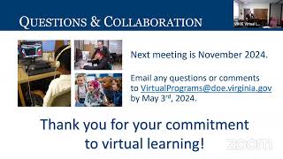 Virtual Learning Advisory Committee (VLAC) Meeting