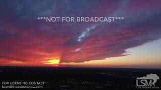 10-21-18 Aerial Footage of an Incredible Sunset in Bucks County
