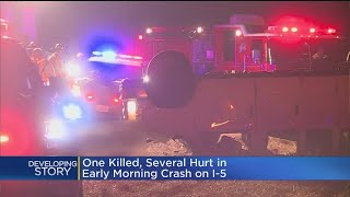 Man Dead, Woman Arrested After Crash On I-5 Near Elk Grove