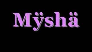 Mysha - Les Filles Faciles !!!! chords