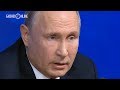 «А вы скандалить не будете?»: Путин ответил на вопрос украинского журналиста о Донбассе