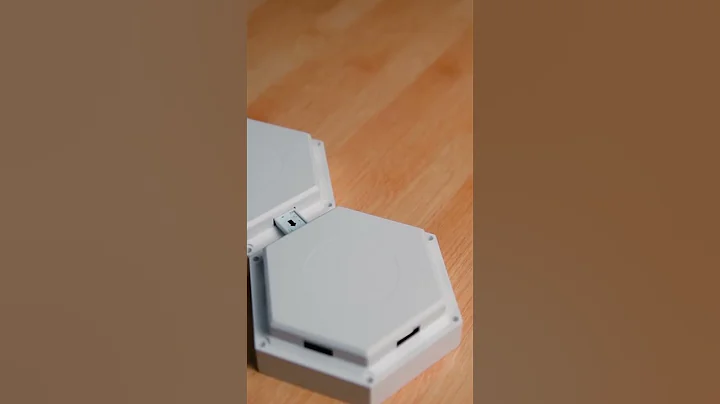 Hexagon lights for any space!! #amazonfinds #gamingsetup #hexagon #ledlights #rgb #neonlighting