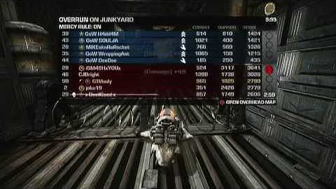 Gears Of War Judgment Overrun - 5v5 Against "GOW" Team - Game 2