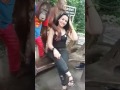 Funny Video By Monkey with Foreign Girl