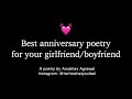 Best anniversary poetry gift for your girlfriend/boyfriend by Anubhav Agrawal | iwritewhatyoufeel