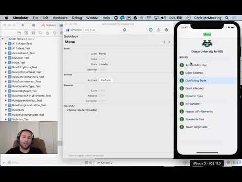 Accessibility Inspector Tutorial for iOS Native Mobile Apps