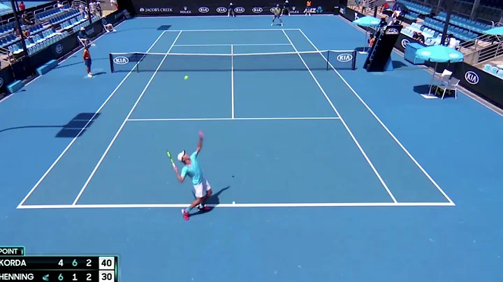 Sebastian Korda vs Philip Henning | Junior Boys R3...