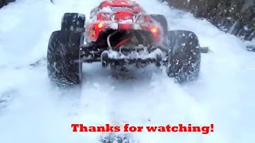 traxxas rustler winter bash