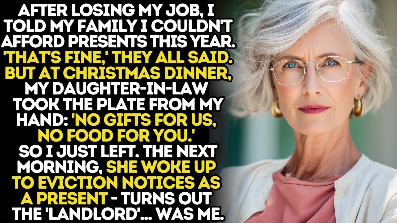 My Daughter-in-law Denied Me Food On Christmas, Saying I 