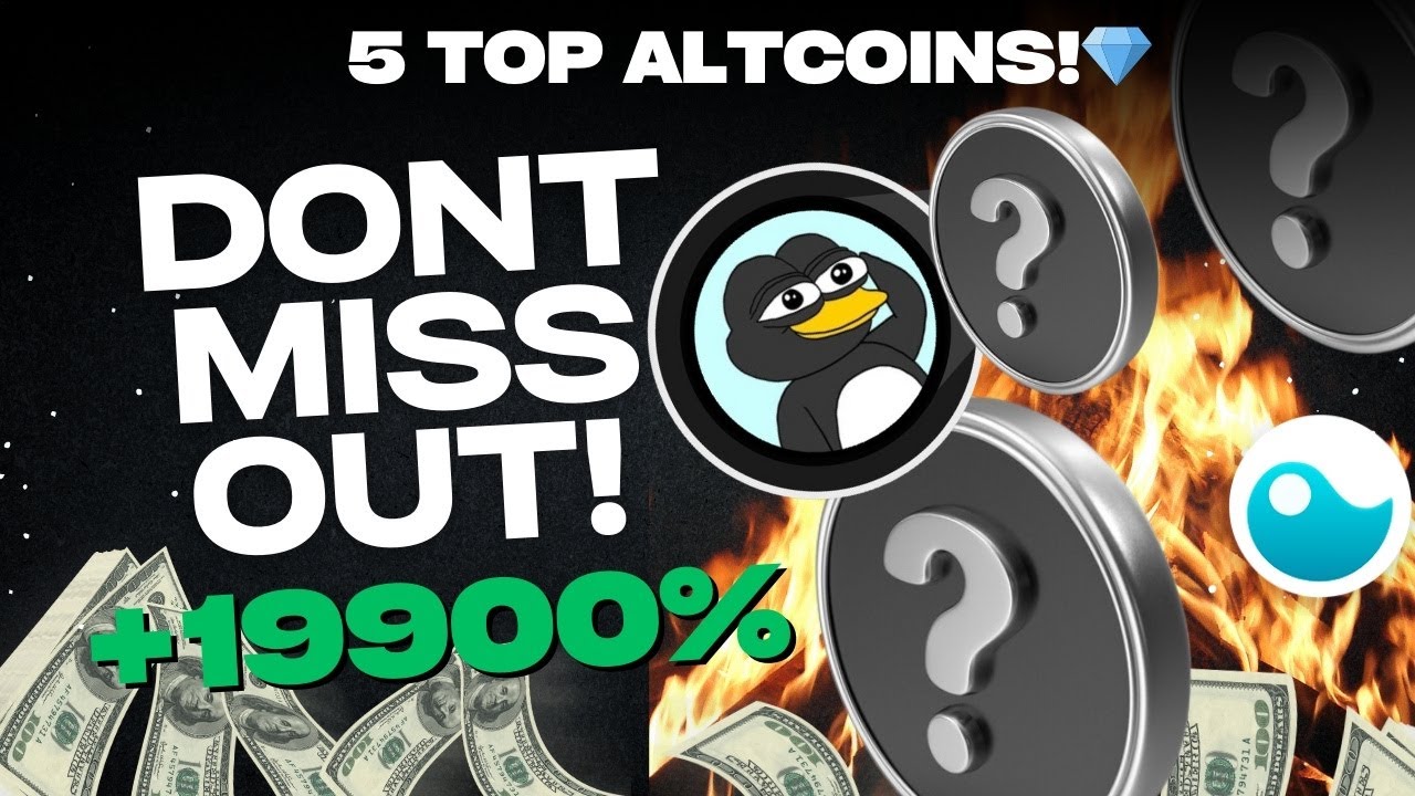5 Best Altcoins To Buy in 2024! Make Millions! - YouTube