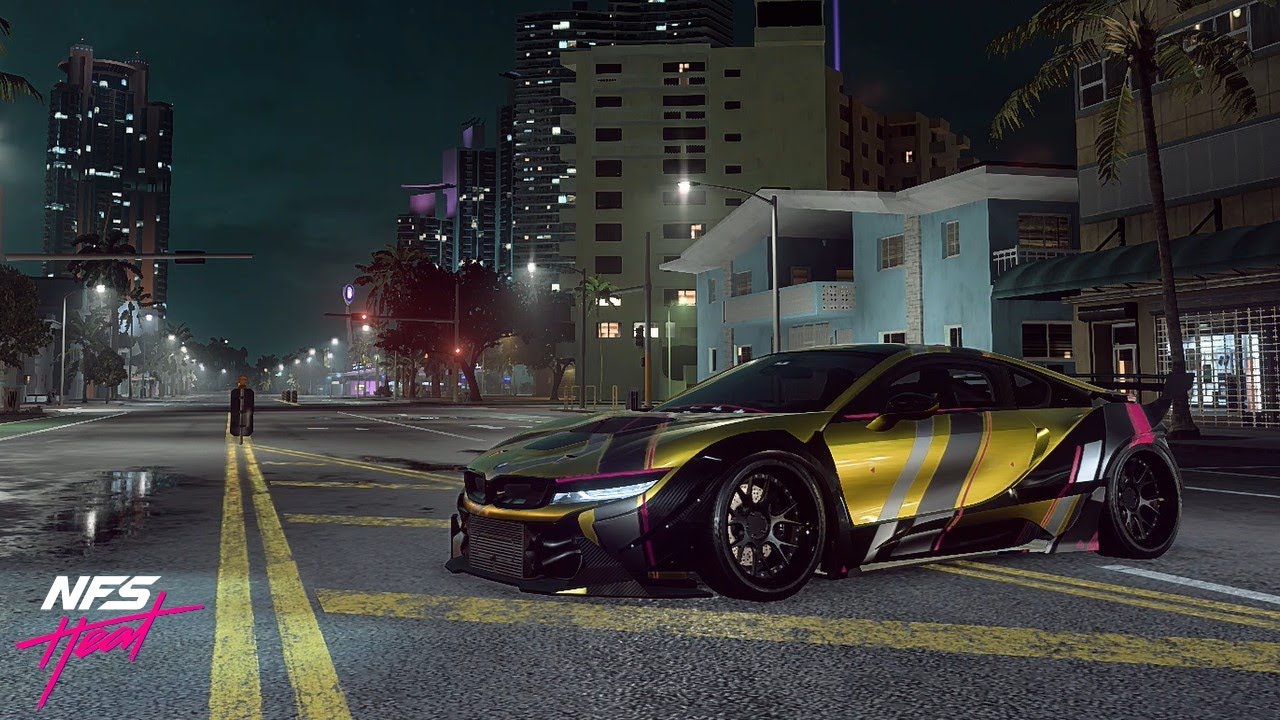 【NFS HEAT】night race 15 BMW i8 Coupe KS 2018 - YouTube