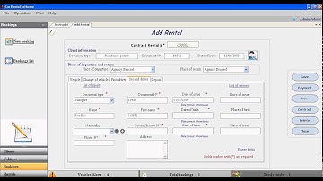 Car Rental English version