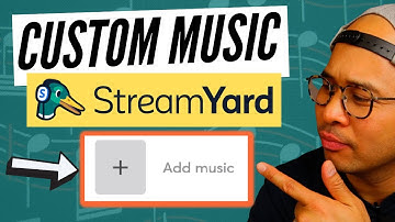 Add @StreamYard CUSTOM BACKGROUND MUSIC [Streamyard Tutorial 2022]