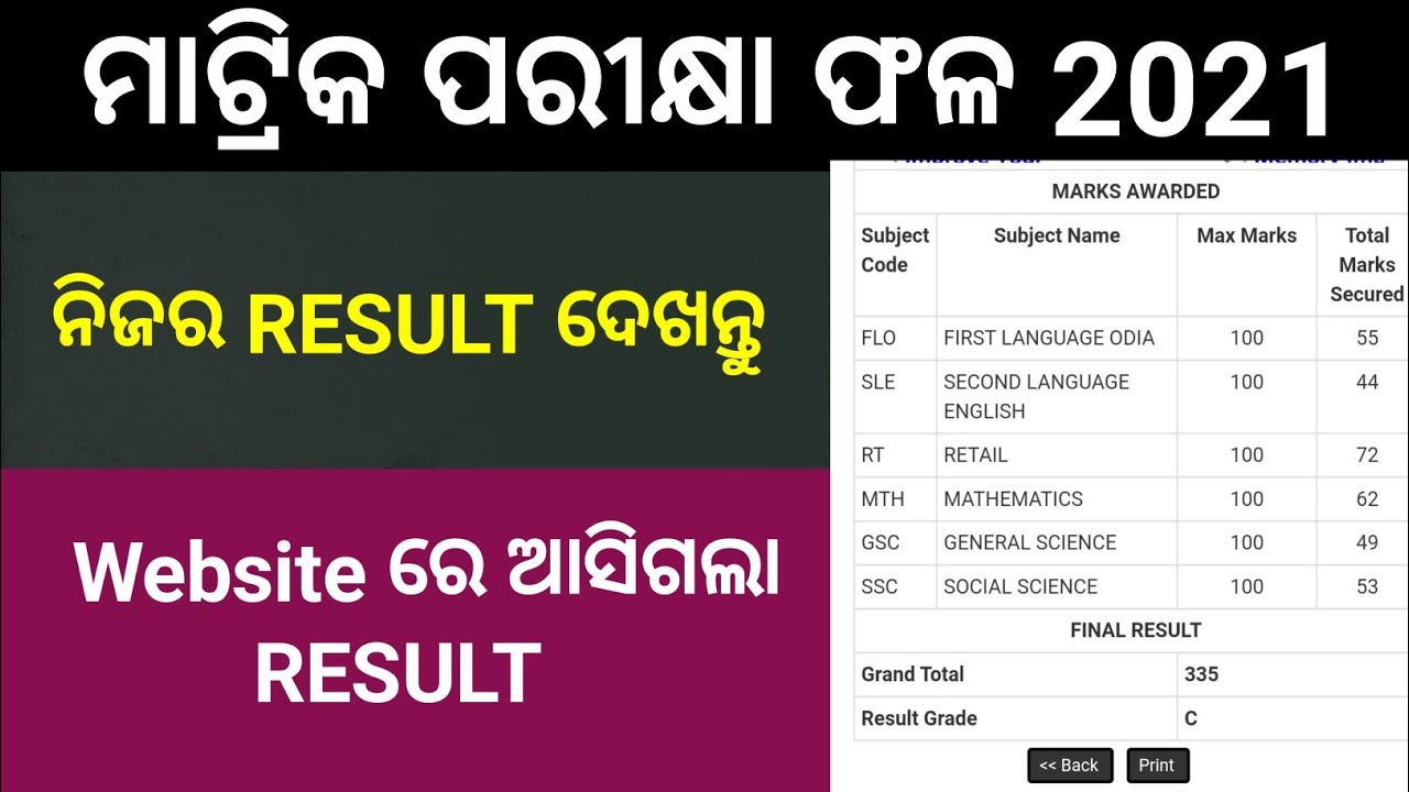 Matric Board Exam Result Published 2021 || Matric Result Check