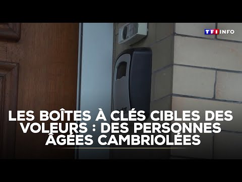 ENQUÊTE - Les boîtes à clés cibles des voleurs : des personnes âgées cambriolées|TF1 INFO