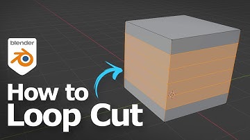 How to add loop cuts in Blender