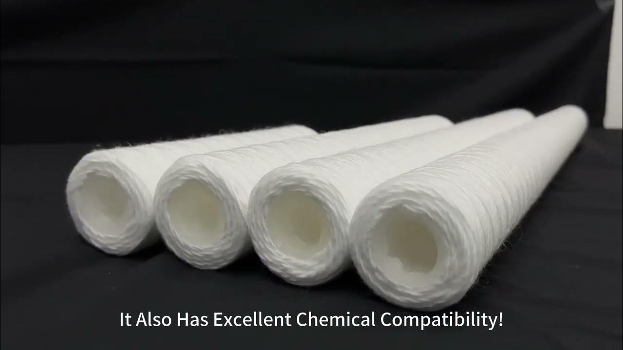 Harbory high flux string wound filter cartridge for Liquid Filtration YouTube