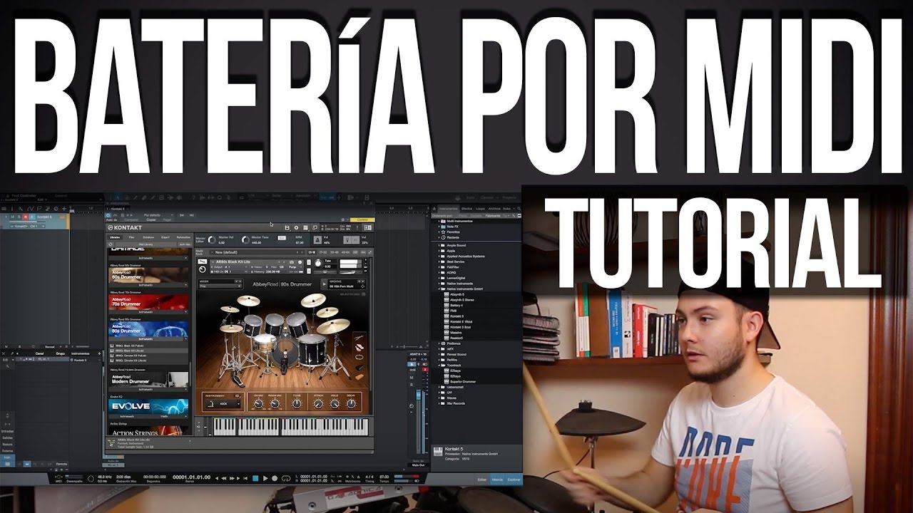 Como conectar Batería Electrónica por YouTube