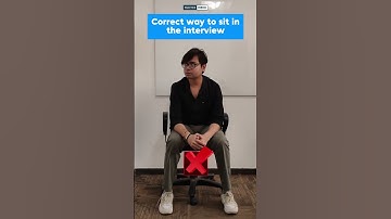 IBPS PO INTERVIEW TIPS - Correct way to sit in the interview