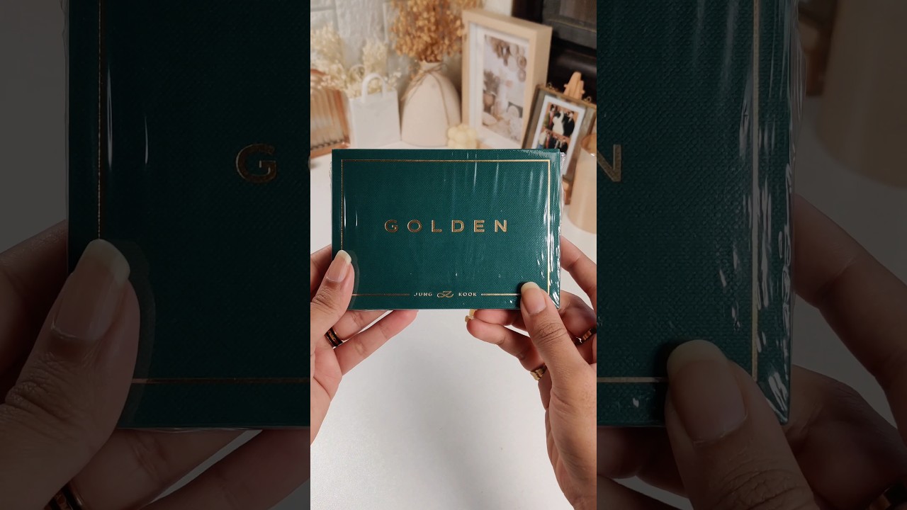 💚GOLDEN WEVERSE EDITION💚Album Unboxing😍 