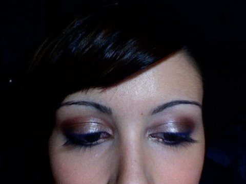 MAKEUP TUTORIAL: Blue brown meet Electric blue