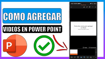 🔴Como agregar un video a power point en el celular