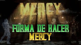 MK11 | Forma para hacer un MERCY en Mortal Kombat 11