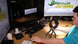 Video Lighting the Man Cave w/ (2) F&V HD-R300 LED Lights - Amazing studio lights! - @Barnacules screenshot 2