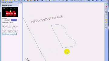 revolved surface in BobCAD V27