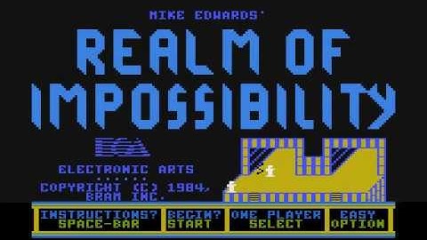 Realm of Impossibility theme music, Atari 8-bit POKEY
