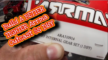 How To Rebuild You Arrma Outcast 8s Center Diff Better Than Stock