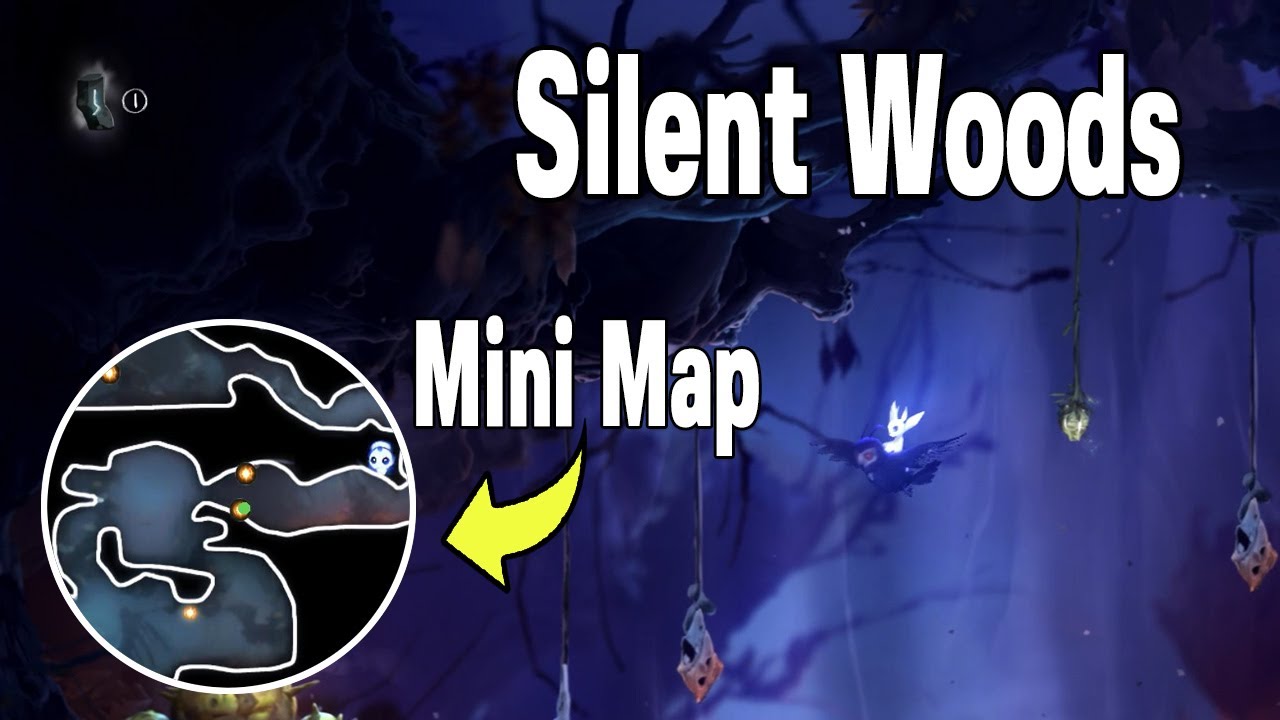 Silent Woods Walkthrough with Mini Map Ori and the Will of the Wisps