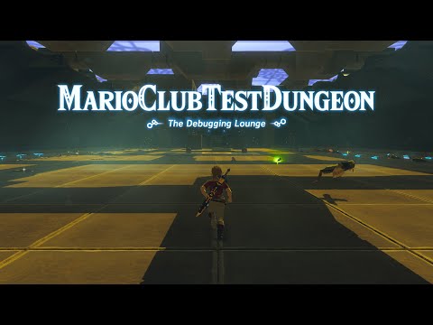 Recreation of MarioClubTestDungeon (Debugging Stage) - The Legend of Zelda: Breath of the Wild