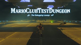 Recreation of MarioClubTestDungeon (Debugging Stage)  The Legend of Zelda: Breath of the Wild