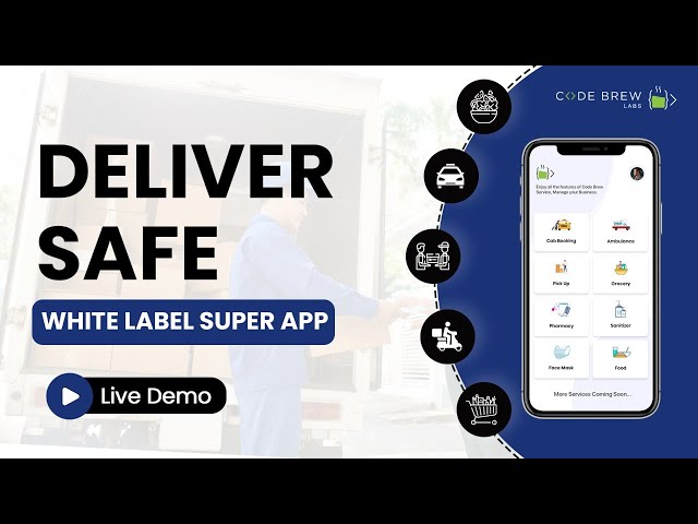 Get Your Multi-Service App With Deliver Safe | Gopuff Clone | Dunzo Clone App | Live Demo