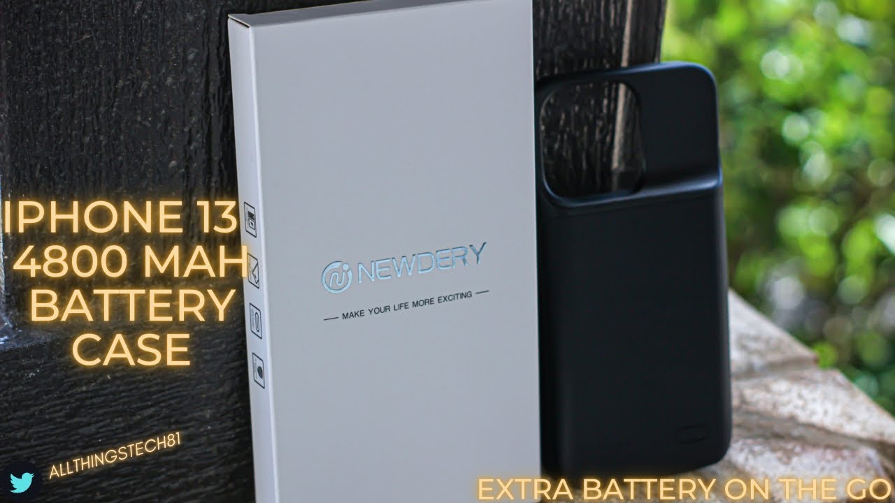 Newdery iPhone 13 & iPhone 13 Pro Battery Case - Extra Battery On The Go